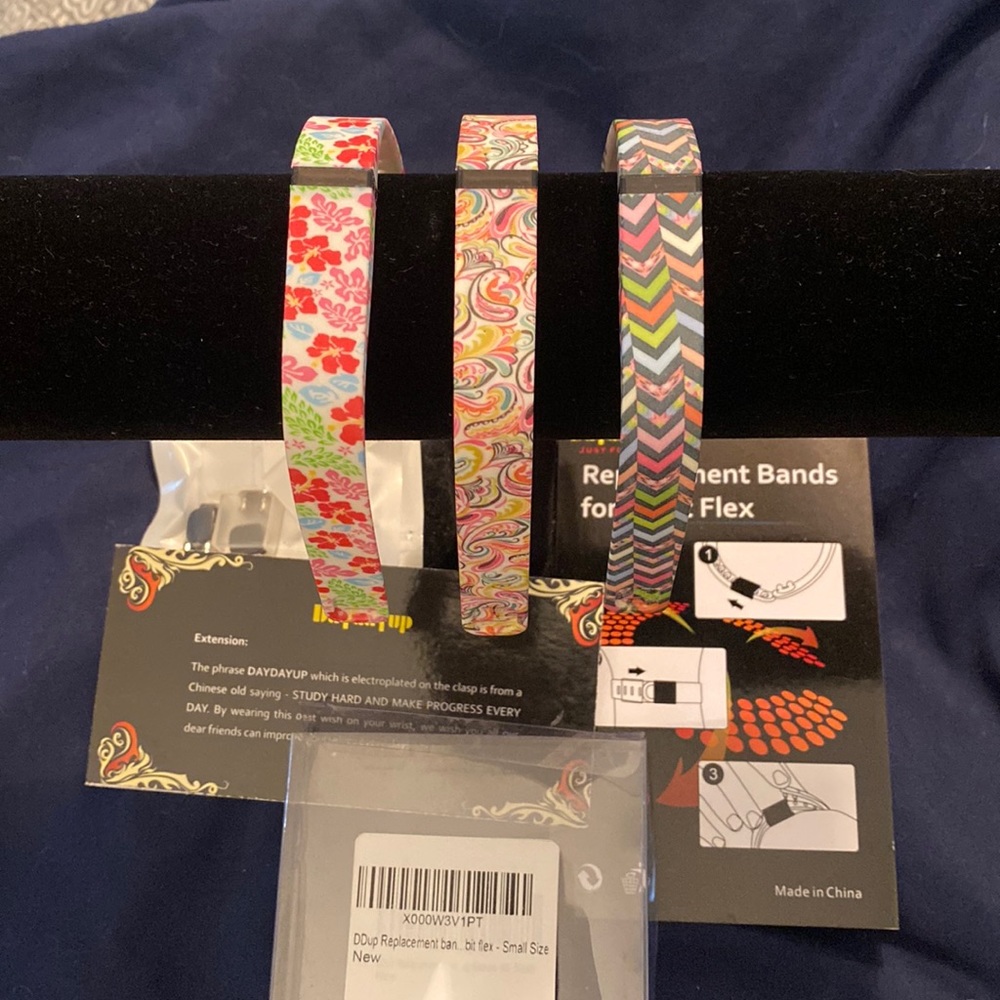 Pack Of 3 Fitbit Replacement Wristbands S
